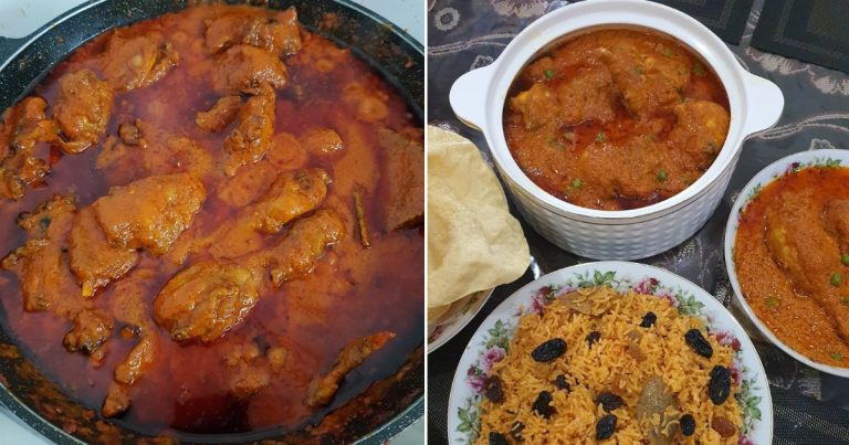 Cara Buat Ayam Masak Merah Bersantan Stail Utara, Ngam Makan Dengan Aneka Nasi