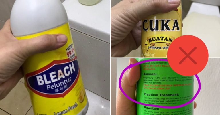 Jangan Campur Peluntur Dengan Bahan Ini Bila Bersih Rumah. Bahaya, Boleh Jadi Gas Beracun!