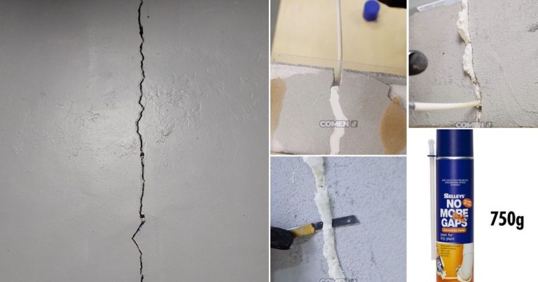Masalah Dinding Rumah Retak, Ini Cara Tutup & Baiki Yang Boleh Kita Lakukan Sendiri