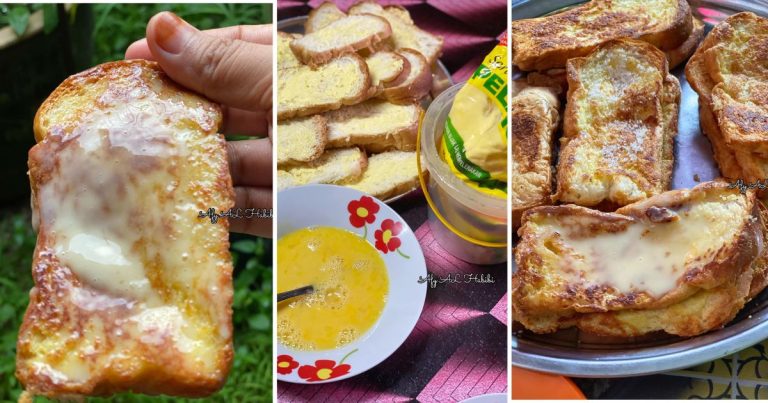 Roti Butut Bakar, Sarapan Cara Orang Kampung Yang Melting Sangat