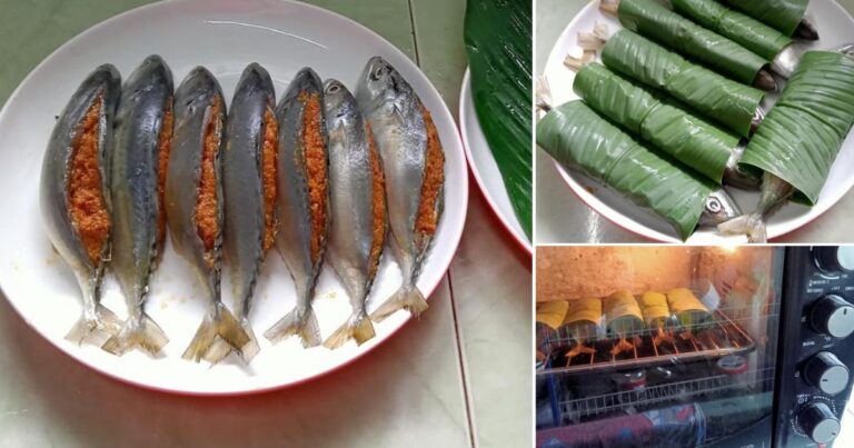 Cara Buat Ikan Bakar Sumbat Rempah Ratus, Tiada Air Asam Pun Dah Sedap