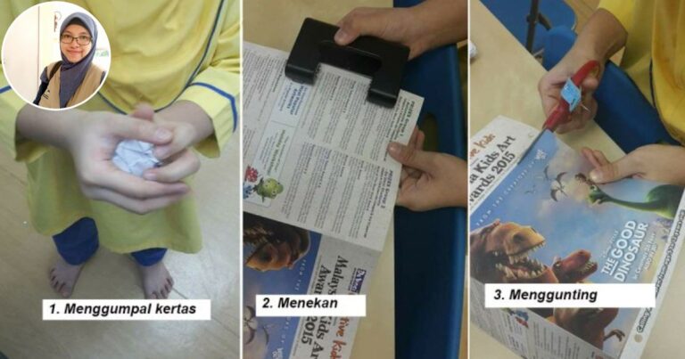 Nak Anak Cepat Pandai Menulis, Guru Ini Pesan Bukan Bagi Kertas & Pensel Tapi Buat Aktiviti Ini!