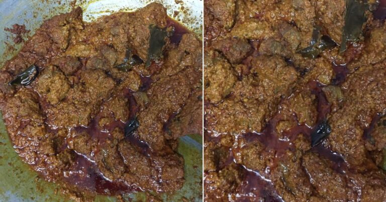 Cara Masak Rendang Daging Minang Ori, Tak Pakai Kerisik & Tak Perlu Minyak Tapi Sedap Sangat