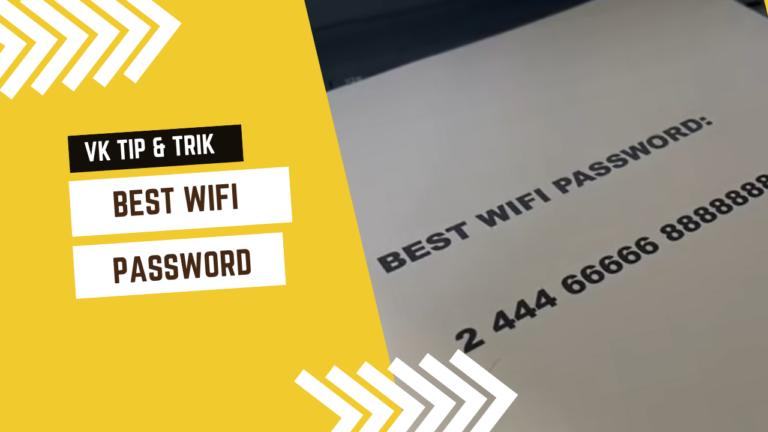 Best Wifi Password