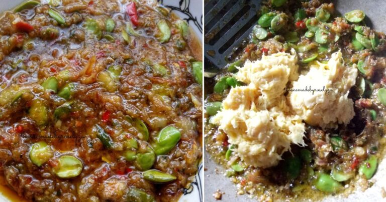 Buat Sendiri Sambal Bilis Tempoyak, Lauk Paling Senang Tapi Punyalah Sedap