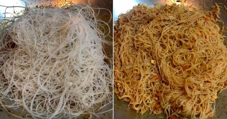Cara Buat Bihun Goreng ‘Koboi’ Yang Sedap, Guna Satu Rencah Saja
