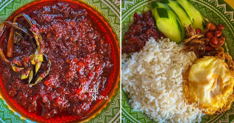 Cara Masak Sambal Nasi Lemak Sedap Ikut Resepi Turun Temurun. Berhari-Hari Pun Tak Basi