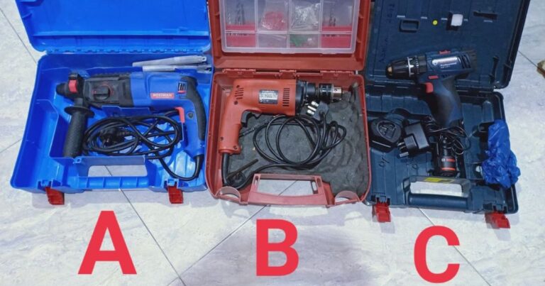 Tip Pilih Drill Sebelum Beli, Kena Tengok Jumlah Watt