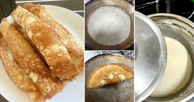 Buat Sendiri Apom Lengang Yang Lembut, Tepi Rangup Sebijik Macam Beli Di Pasar Malam