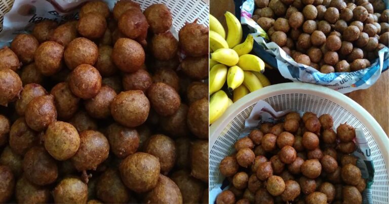 Tip Buat Cekodok Pisang Yang Bulat Cantik. Kena Jemput Guna Tangan & Gaul Satu Bahan Ini Dalam Tepung