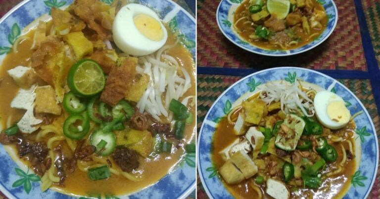 Buat Sendiri Mi Rebus Cara Orang Johor. Kuah Mesti Pekat, Tepung Goreng Rangup Kena Ada Baru Sedap
