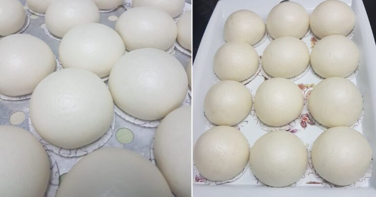 Rahsia Hasilkan Kuih Pau Yang Cantik Gebu, Bulat Licin Permukaannya. Waktu Kukus Kena Jaga!