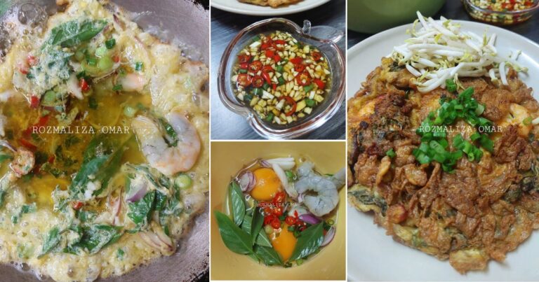 Asyik Goreng Telur Dadar Je, Kita Buat Thai Omelette Pulak. Berbaloi Buat Sendiri