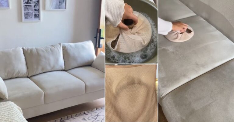 Cara Mudah & Murah Hilangkan Kotoran Pada Sofa. Cuma Gosok Guna Penutup Periuk, Bersih Semuanya