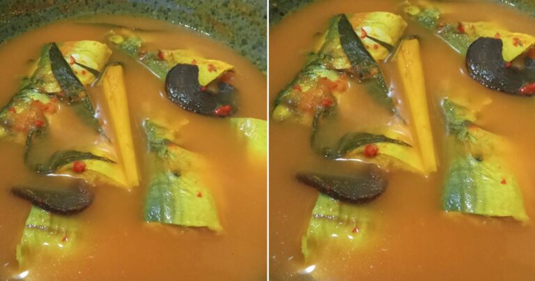 Masak Asam Rebus Ikan Kembung, Lauk Paling Senang & Paling Sedap Hirup Kuah