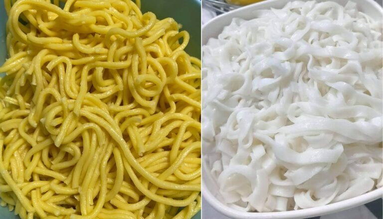 Cara Betul Simpan Mi Kuning & Kuetiau Dalam Peti Ais Supaya Tak Kering Dan Patah Patah