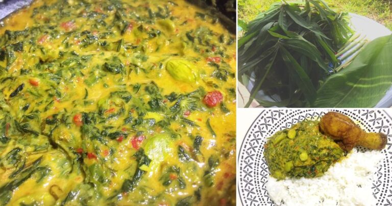 Cara Buat Sambal Tempoyak Daun Kayu Versi Paling Mudah Tapi Tetap Sedap, Guna Daun Apa Ada Saja