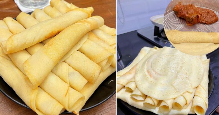 Cara Buat Lempeng Kampung Gebu, Cicah Dengan Sambal Sardin Atau Bilis Memang Ngam