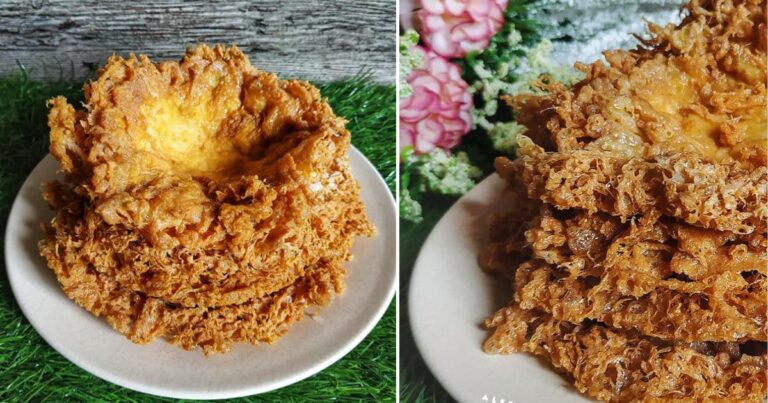 Tip Buat Telur Dadar Garing, Tepi Berkerinting & Tak Serap Minyak. Baru Sedap Makan