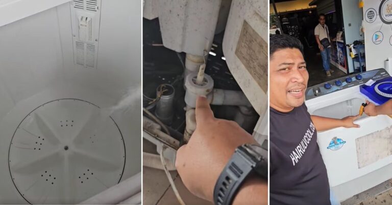 Masalah Mesin Basuh Air Keluar Terus Menerus, Tak Bertakung. Ikut DIY Ini Untuk Baiki Sendiri