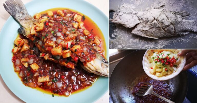 Cara Buat Siakap Goreng Pedas Manis, Buat Sendiri Lagi Jimat
