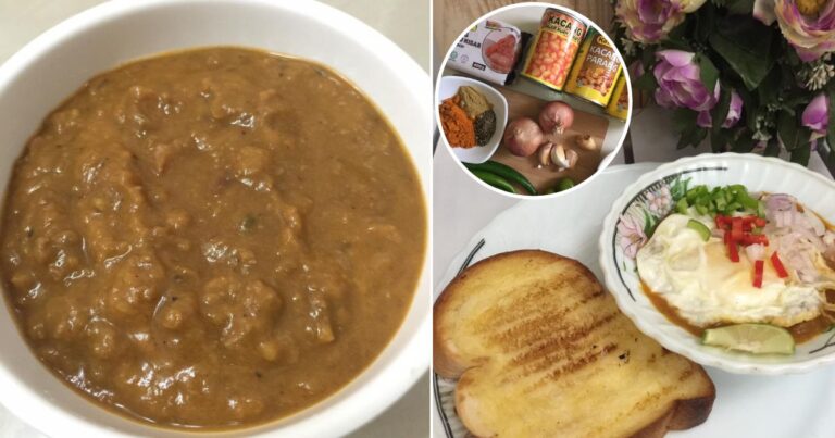 Cara Buat Kacang Pool Yang Sedap. Guna 2 Jenis Kacang Saja, Cicah Dengan Roti Memang Layan