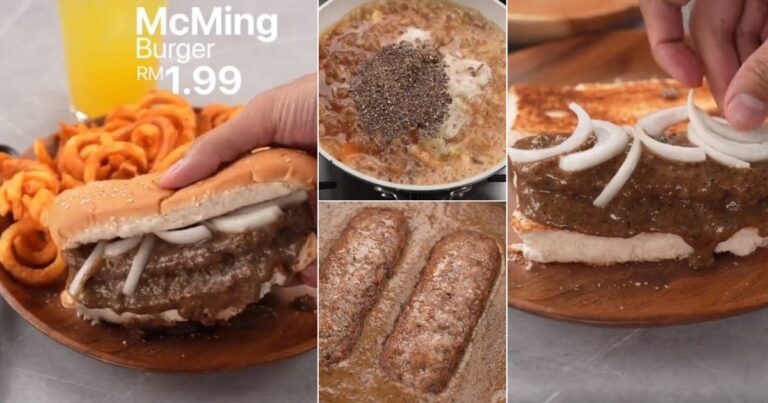 Buat Sendiri Burger Ala Prosperity, Cara Khairul Aming. Puas Hati Dapat Makan Satu Famili