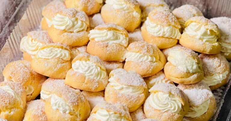 Buat Sendiri Creampuff Montok Dengan Krim Kastard Sedap, Resipi Dari Peniaga Creampuff Sendiri