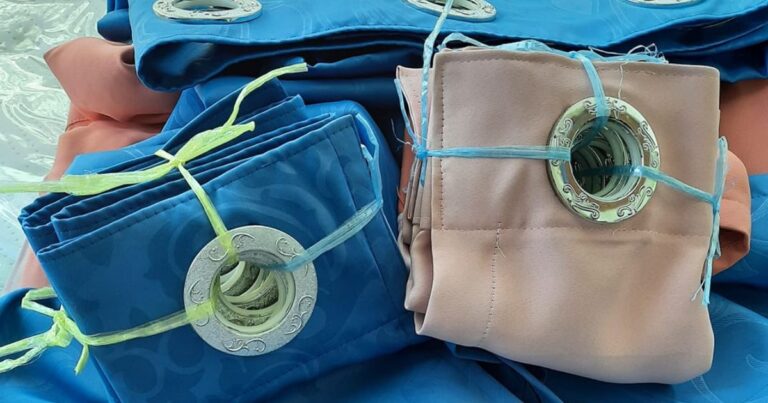 Cara Cuci Langsir Eyelet Guna Mesin Basuh. Tak Perlu Cabut Ring