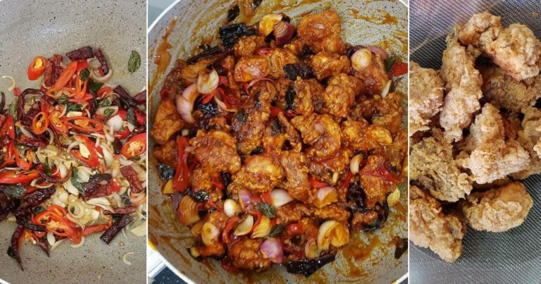 Buat Sendiri Ayam Cili Kering Stail Cina Muslim. Dah La Sedap, Mudah Pula