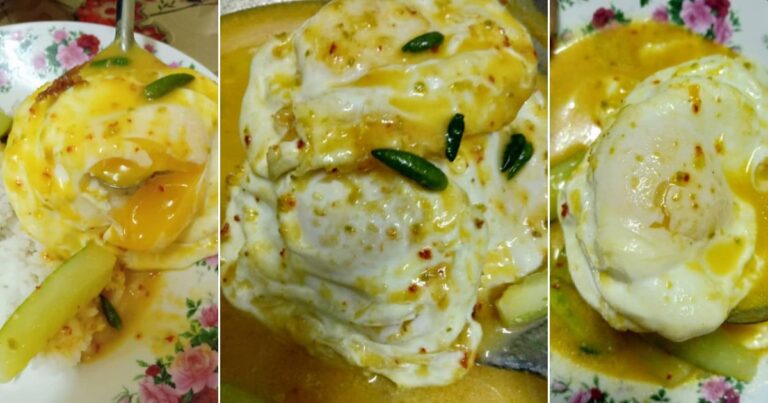 Selain Ikan, Cuba Buat Gulai Tempoyak Telur Goyang. ‘Nyakor Dinding’ Sedapnya