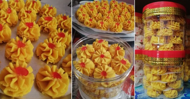 Buat Sendiri Biskut Dahlia Klasik, Guna Tip Ini Supaya Biskut Tak Kembang ‘Setaman’