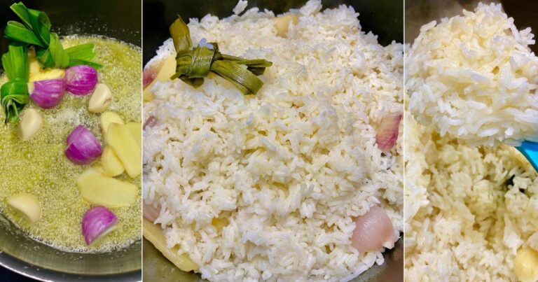 Cara Masak Nasi Ayam Yang Gebu, Sedap & Wangi. Makan Nasi Saja Pun Sedap