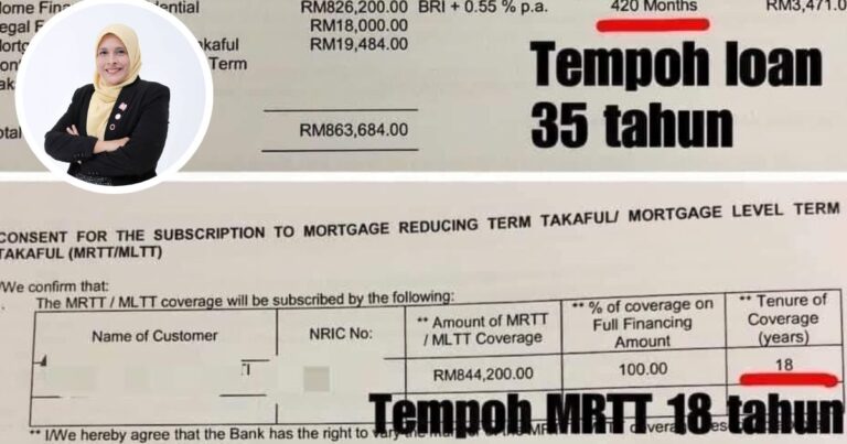 Periksa Semula Coverage MRTT Kalau Dah Beli Rumah, Takut Berlaku Kematian Waris Kena Terus Bayar Loan