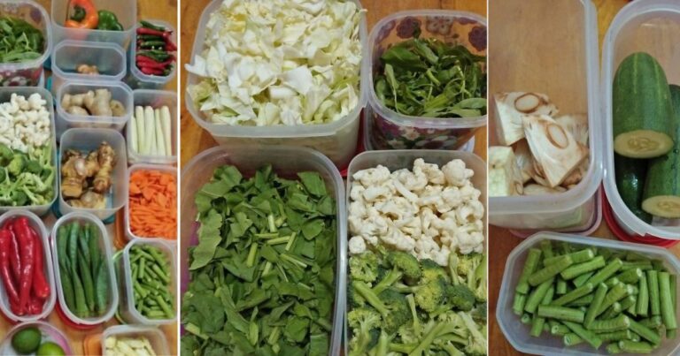 Cara Betul Simpan Sayur Dalam Peti Sejuk Supaya Tahan Lama, Tak Kecut & Layu