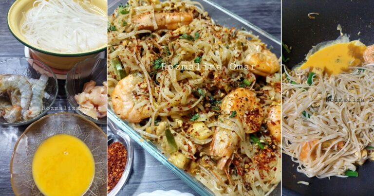 Cara Buat Phad Thai Udang Yang Sedap, Sekali Rasa Gerenti Masak Selalu