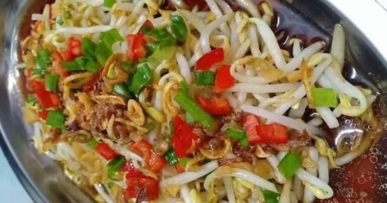 Cara Buat Taugeh Ipoh Yang Mudah & Sedap. Celur Tauge, Gaul Dengan Bahan Ini. Siap!