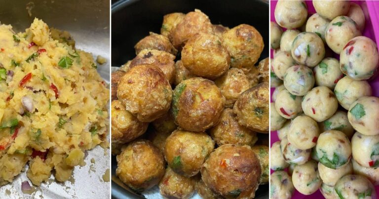 Bebola Bergedel Ayam, Buat Macam Ni Lagi Sedap. Makan Begitu Saja Pun Boleh