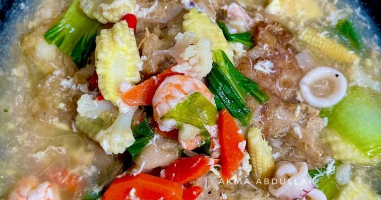 Buat Sendiri Kuetiau Kungfu, Menu Gerai Buat Di Rumah. Lagi Sedap Makan