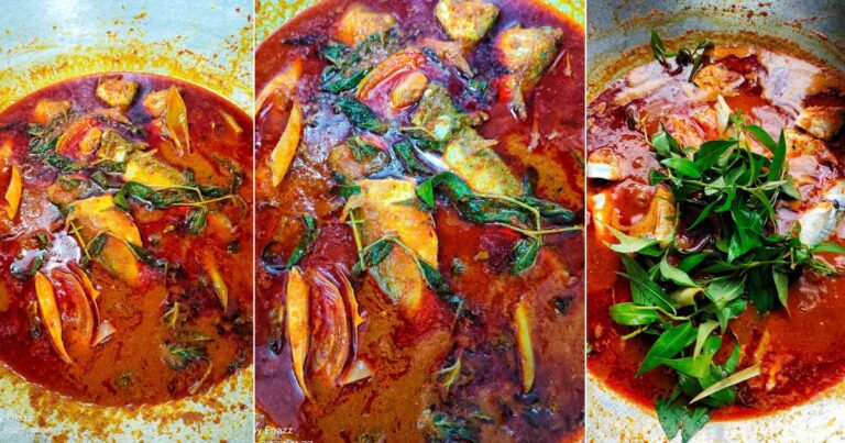 Cara Masak Asam Pedas Ikan Kembung Lemak Yang Sedap & Tip Kuah Pekat