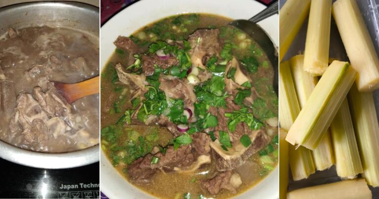Tip Buat Sup Daging Yang Luar Biasa Sedapnya, Letak Tebu!