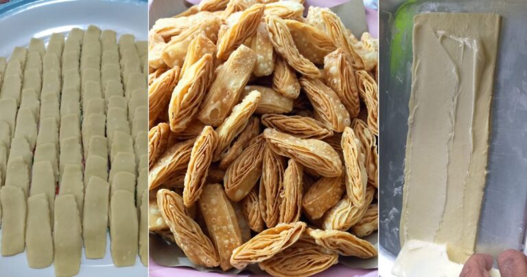 Cara Buat Kuih Tiram Yang Rangup, Berlapis Cantik, Resipi Daripada Peniaga Sendiri