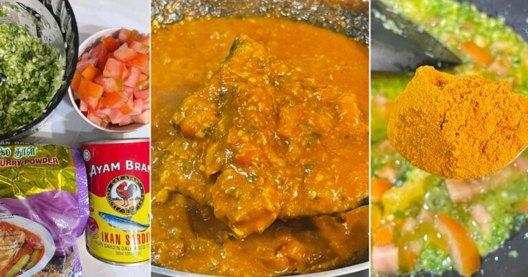 Cara Buat Kari Yang Sedap, Guna Sardin Dalam Tin. Tak Pakai Santan & Bawang, Buat Pun Mudah