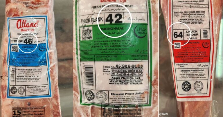 Ketahui Makna Kod Pada Bungkusan Daging Beku. Baru Tahu Masakan Yang Sesuai