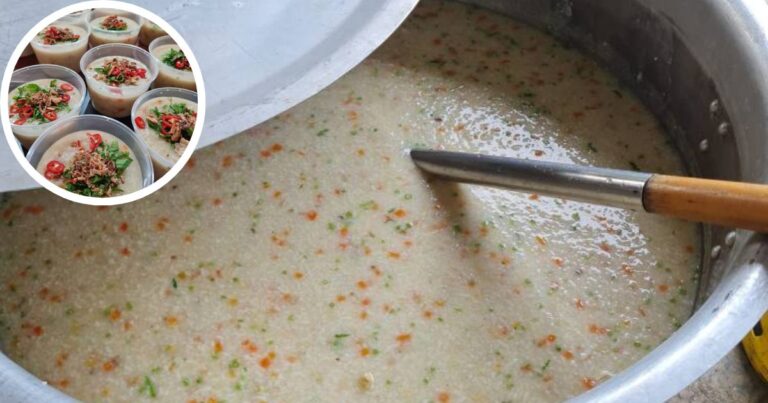 Nasi Kenduri Banyak Lebih, Boleh Olah Jadi Bubur Pula. Wanita Ini Kongsi Caranya