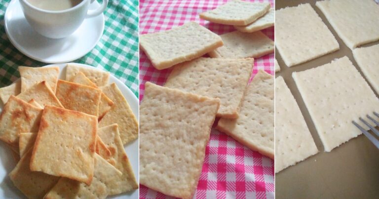 Buat Sendiri Biskut Cream Crackers. Lagi Sedap & Rasa Lemak Dari Biskut Beli