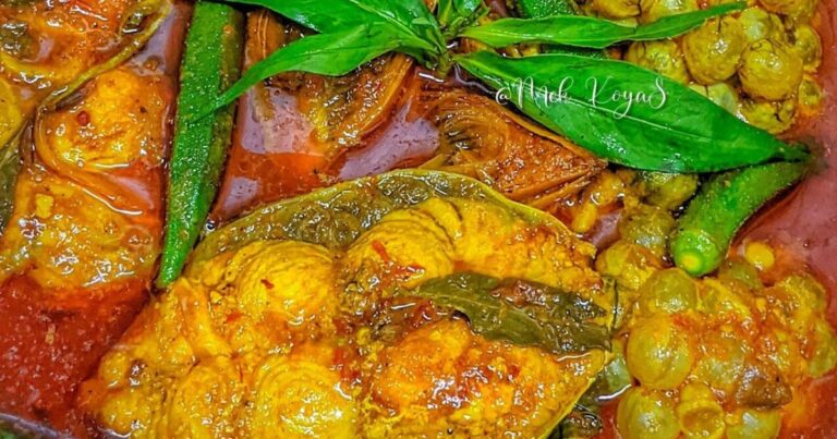 Cara Masak Asam Pedas Ikan Mayung Dengan Telur Mayung Yang Sedap, Pekat ‘Meletup-Letup’ Dalam Mulut Bila Makan