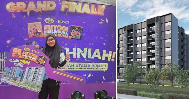 Rezeki Tak Salah Alamat… Hanya Beli Mi Wanita Ini Dapat Rumah Impian RM 300,000 Percuma!
