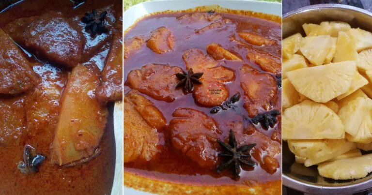 Cara Buat Pajeri Nenas Yang Sedap Dan Pekat Tanpa Santan