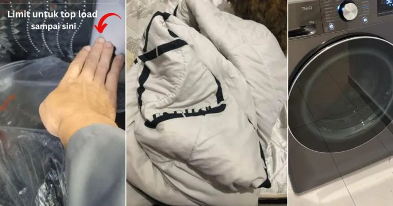 Cuci Comforter, Toto Guna Mesin Basuh Memang Boleh, Tapi  Ada Cara Berbeza Untuk Top Load & Front Load